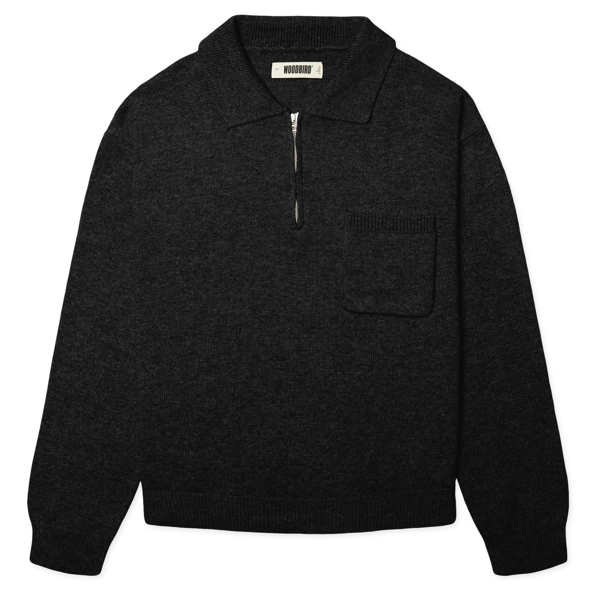WOODBIRD - WBKANG 1/2 ZIP POLO