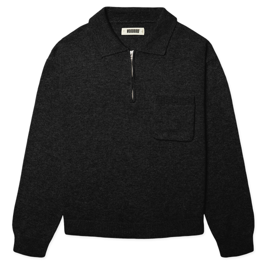 WOODBIRD - WBKANG 1/2 ZIP POLO