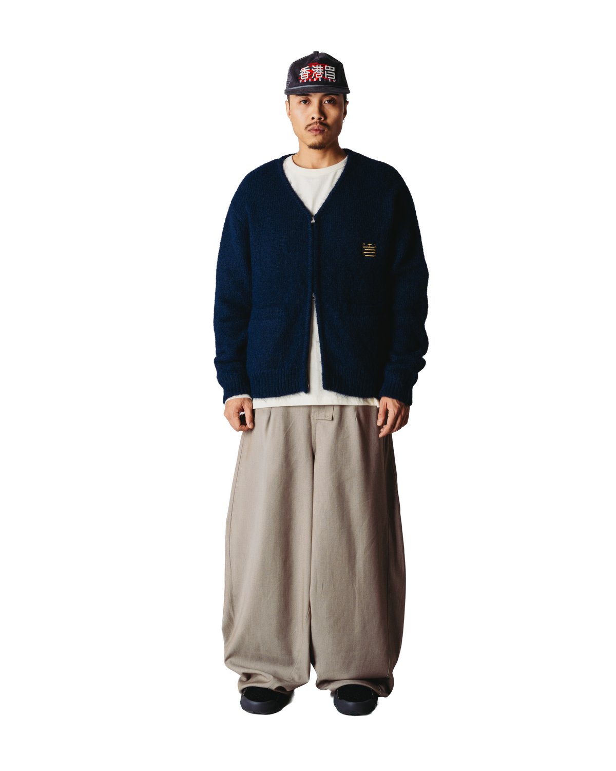 WOODBIRD - WBKoon Zip Tiger Cardigan