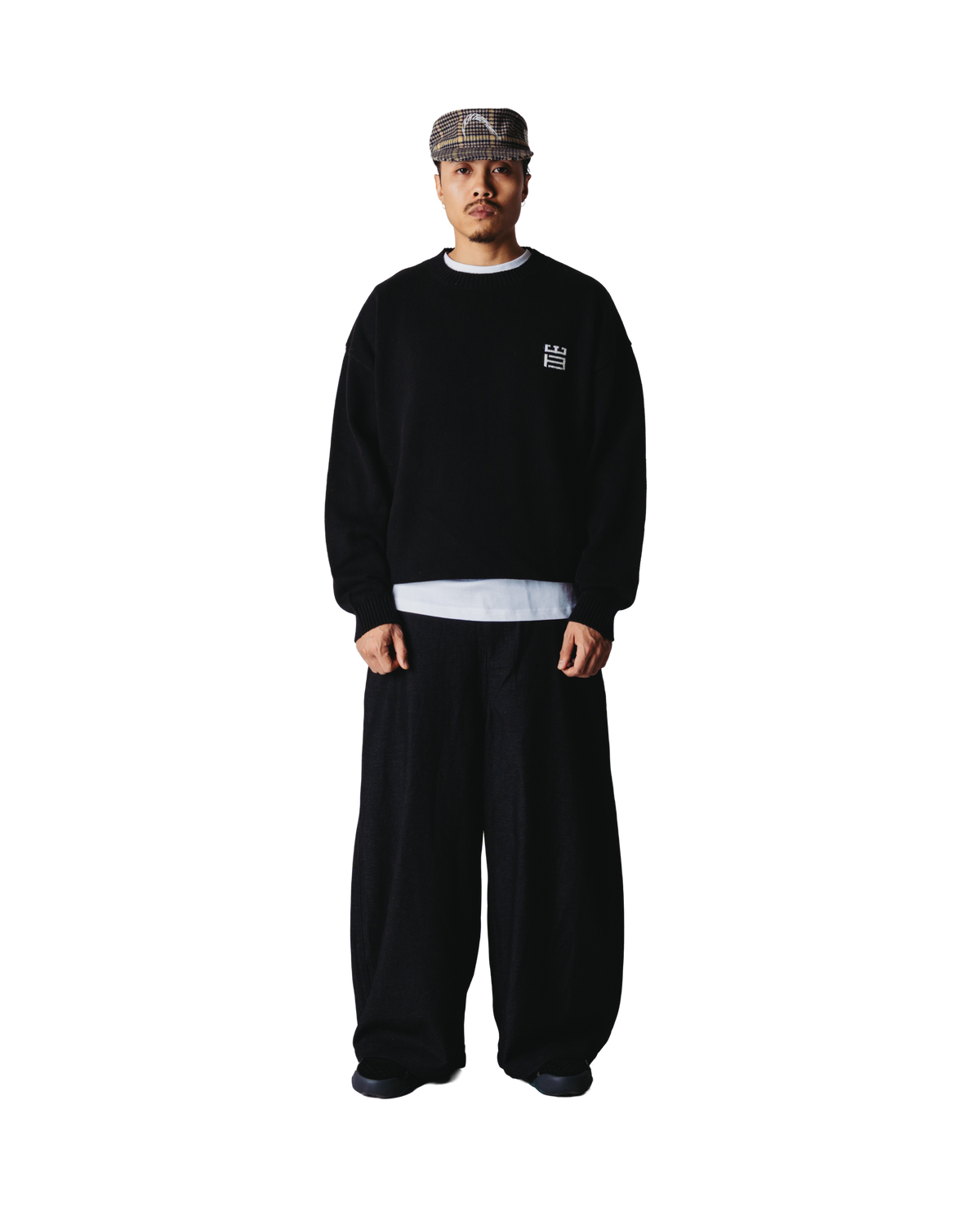 WOODBIRD - WBKurt Stamp Crew Black
