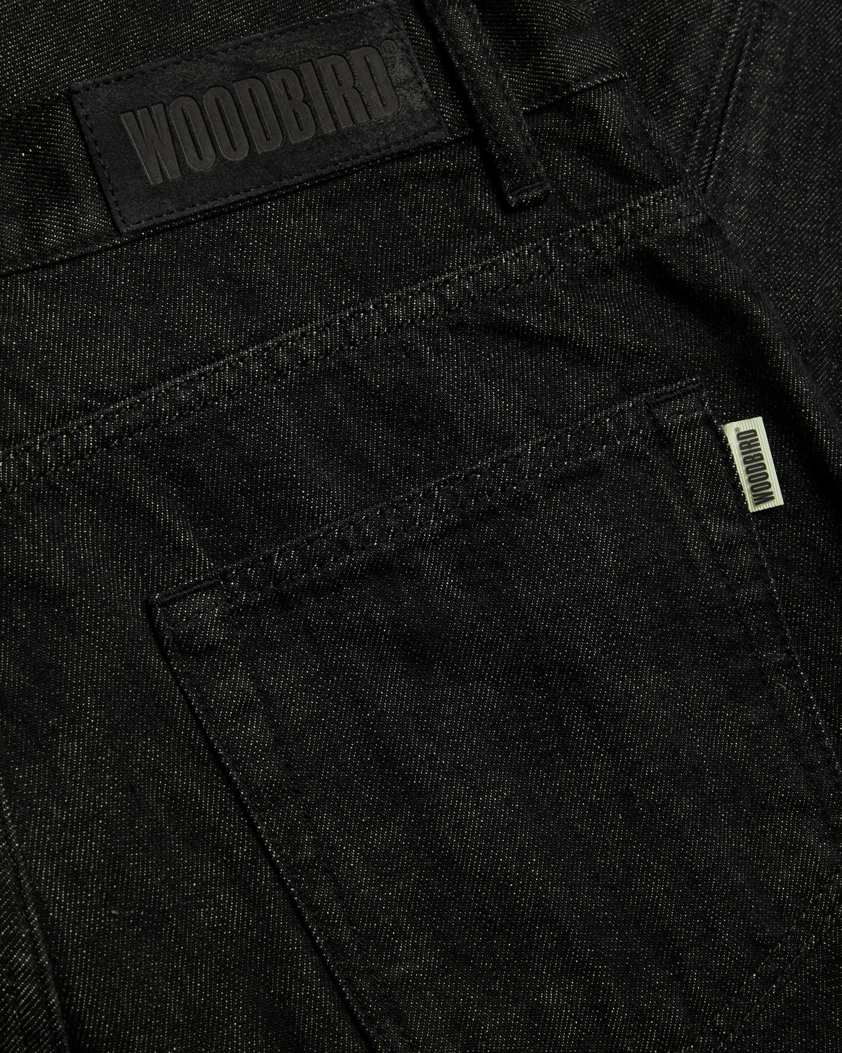 WOODBIRD - WBLeroy Selvedge Jeans Black