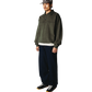 WOODBIRD - WBLoke Washed Zip Polo Dark Olive