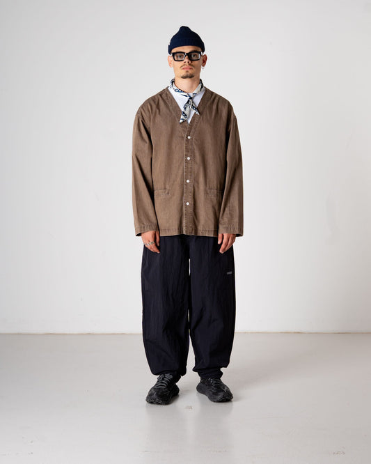 WOODBIRD - WBMoon Washed Shirt Brown
