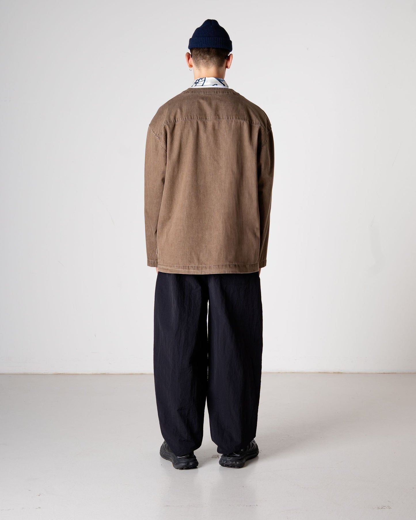 WOODBIRD - WBMoon Washed Shirt Brown