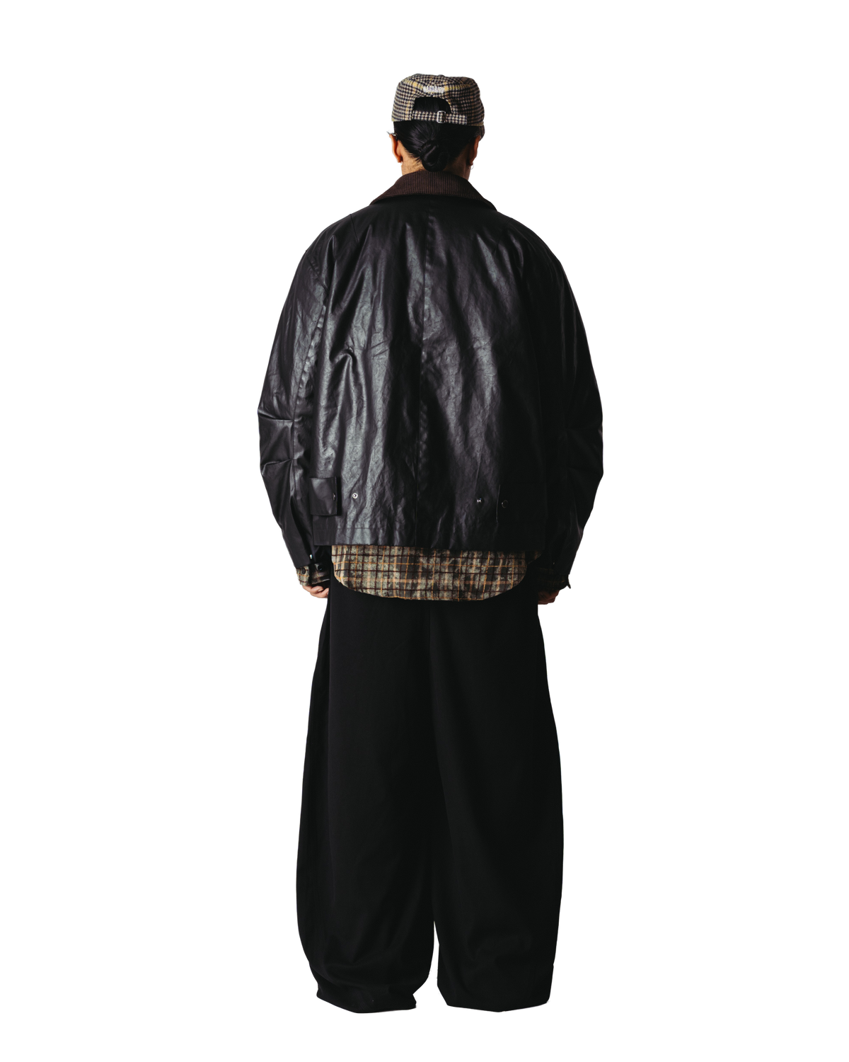 WOODBIRD - WBPing Waxed Short Jacket Black