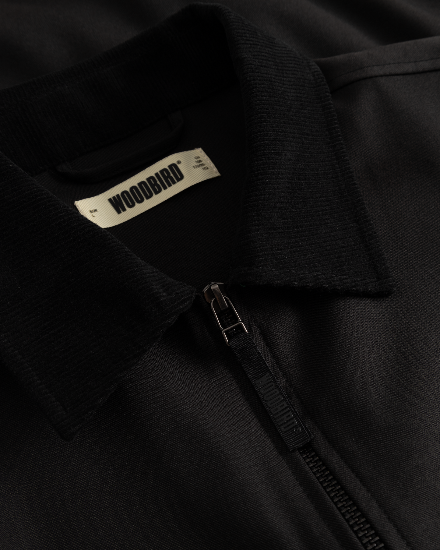 WOODBIRD - WBPon Guan Work Jacket Black