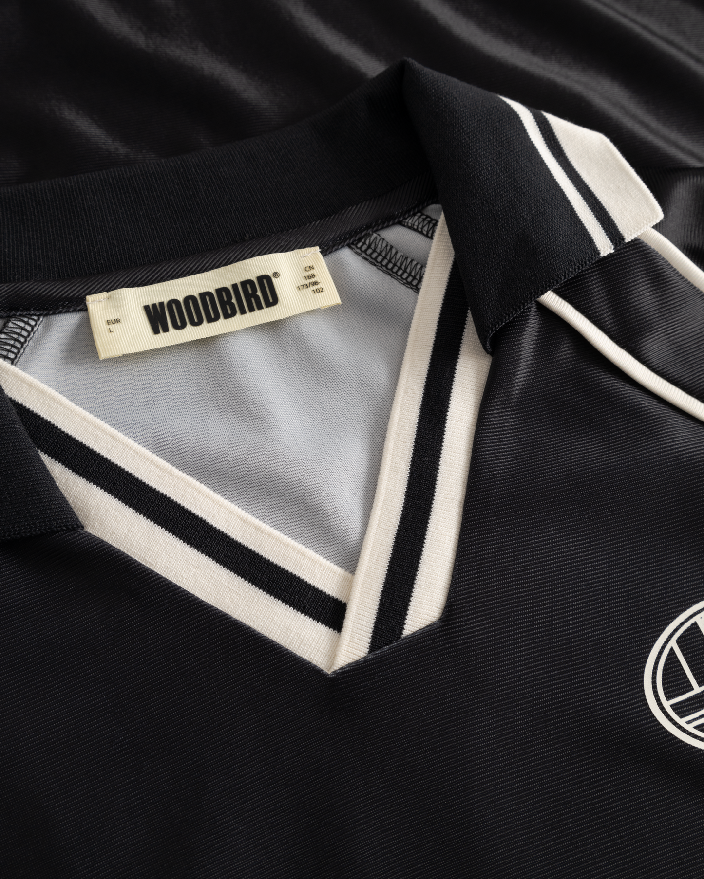 WOODBIRD - WBTaka LS Sports Polo Black