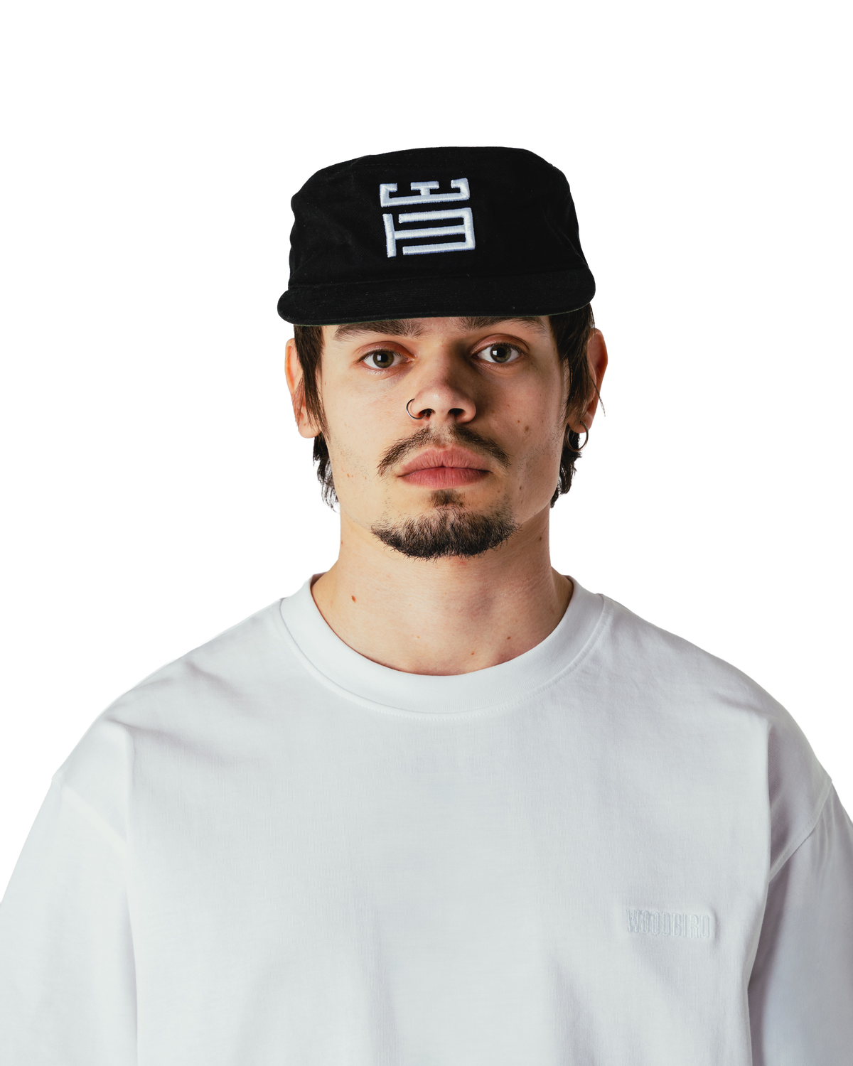 WOODBIRD - WBYin Pillbox Cap Black
