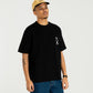 WOODBIRD - WBBaine Relax Tee Black