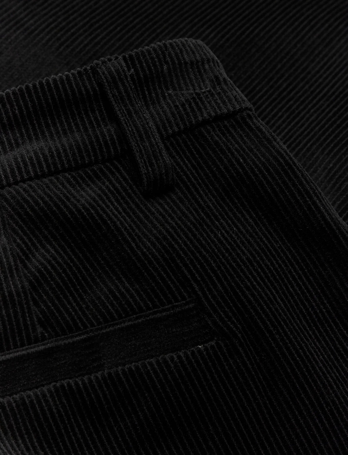 WOODBIRD - WBBin Cord Pants Black
