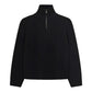 WOODBIRD - WBLee Wool Knit Half Zip Black
