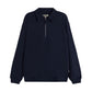WOODBIRD - WBTom Zip Polo Navy