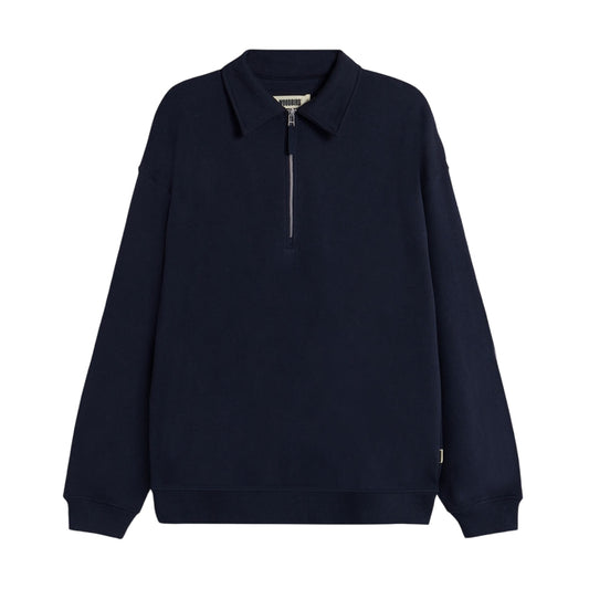 WOODBIRD - WBTom Zip Polo Navy