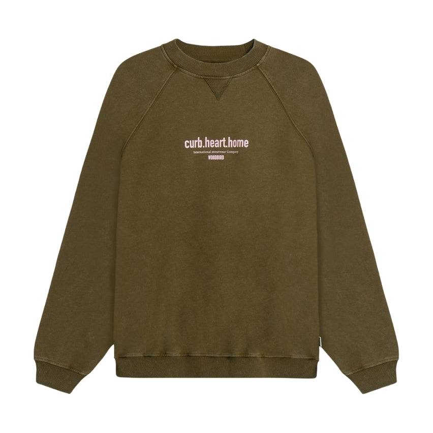 WOODBIRD - WBZhang Dye Crew Dark Brown
